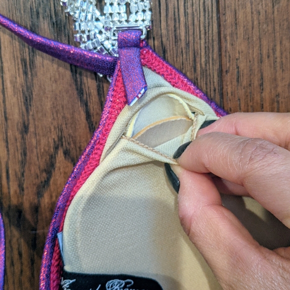 Ingrid Romero Competition Bikini Purple - Picture 5 of 12